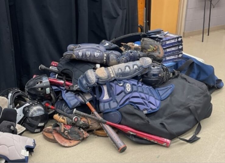 Cornerstone Lincoln King Academy athletes with donated gear